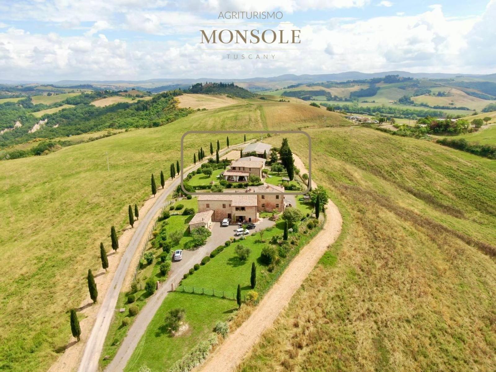 Agriturismo Monsole - Montalcino Buitenkant foto