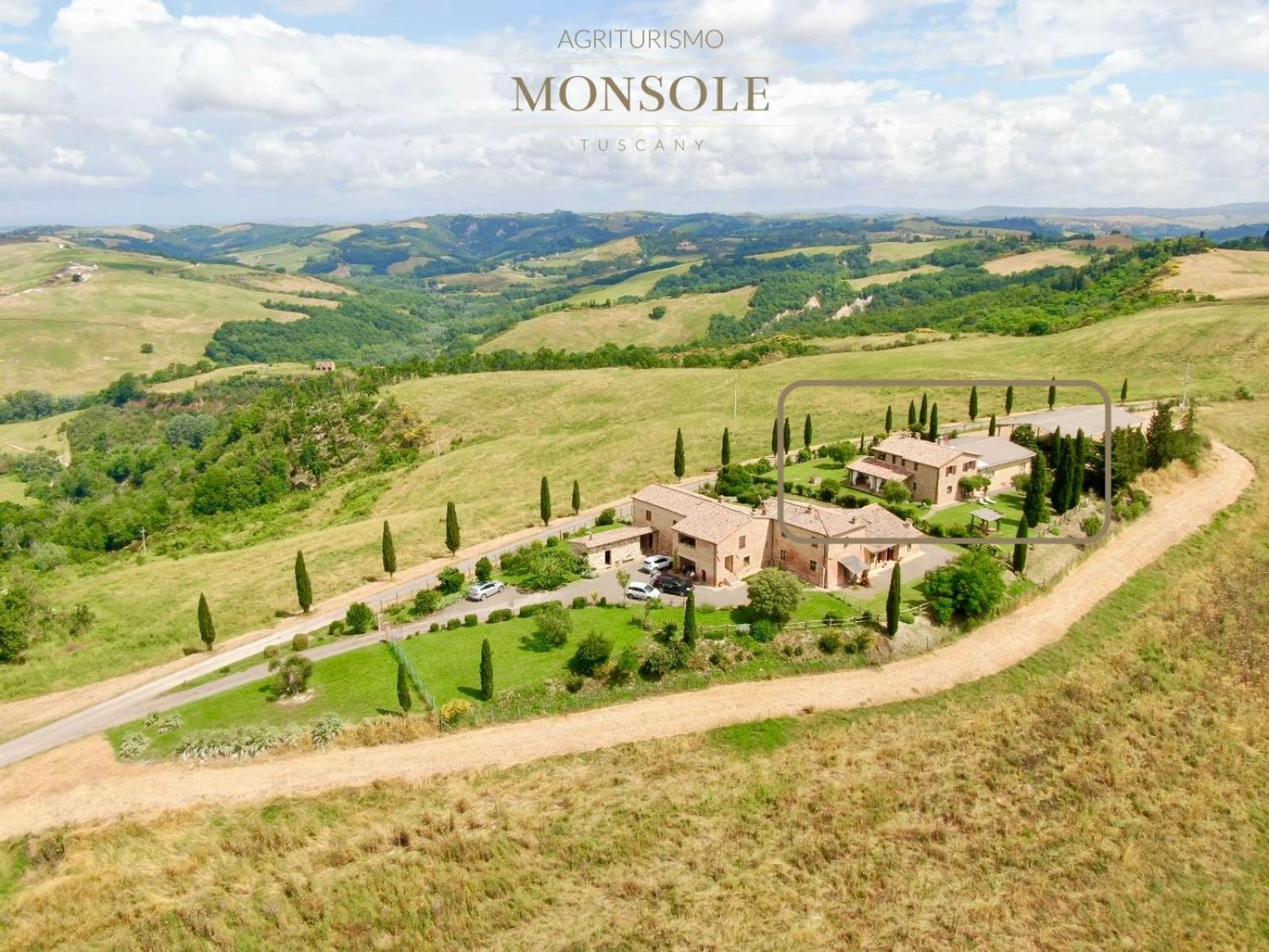Agriturismo Monsole - Montalcino Buitenkant foto